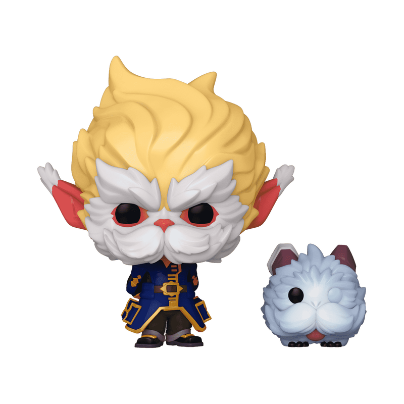 📦訂購 美國代購 Funko POP! LEAGUE OF LEGENDS Heimerdinger with Poro Figure 英雄聯盟 模型