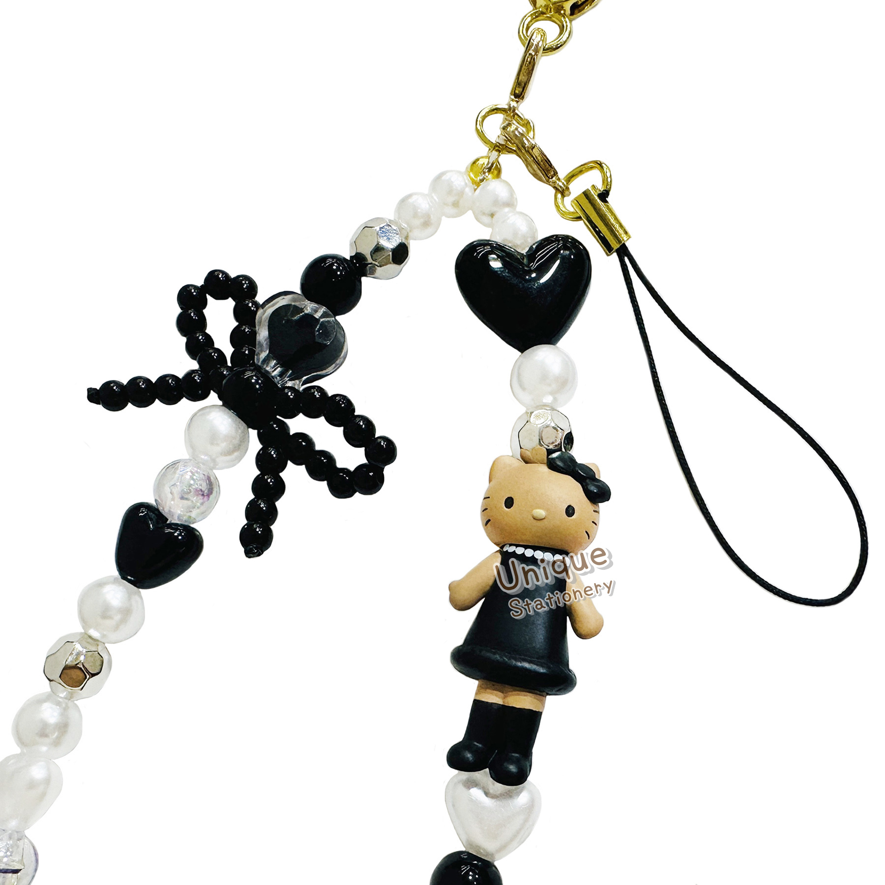 現貨｜Sanrio 長腿 Hello Kitty 日版 串珠 手機掛繩 (KT24-12)