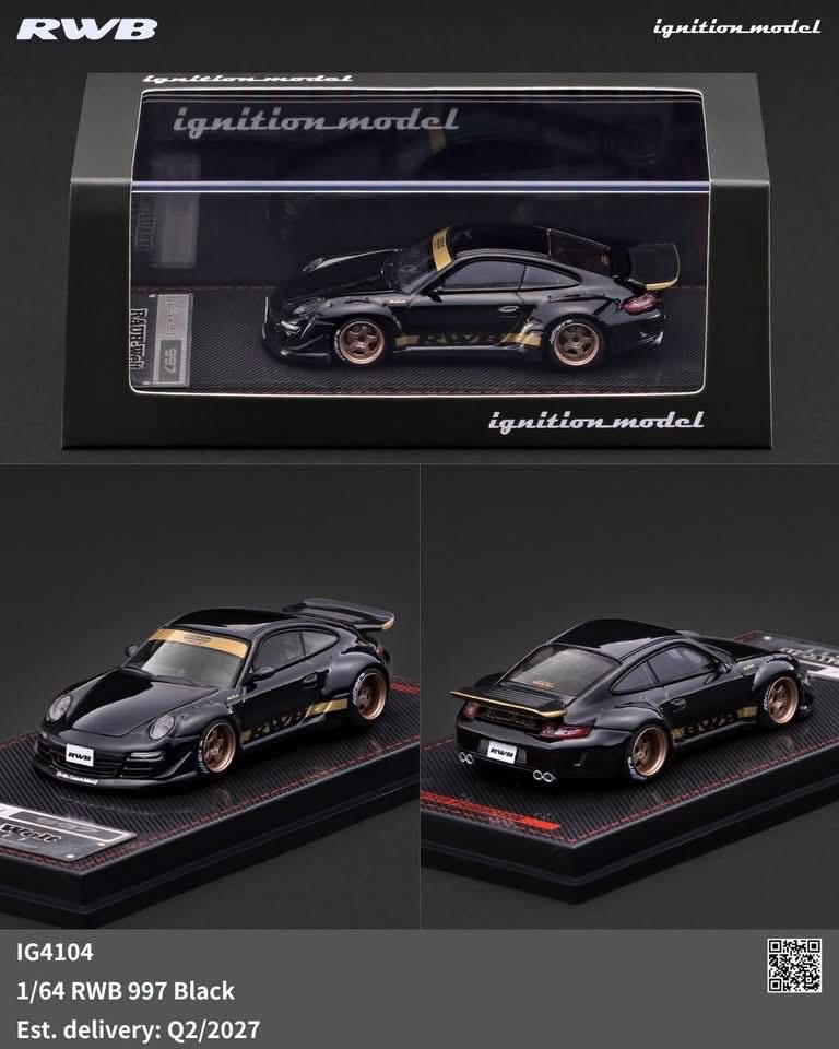 (預訂 Pre Order) Ignition mode (IG4104) RWB 997 Black