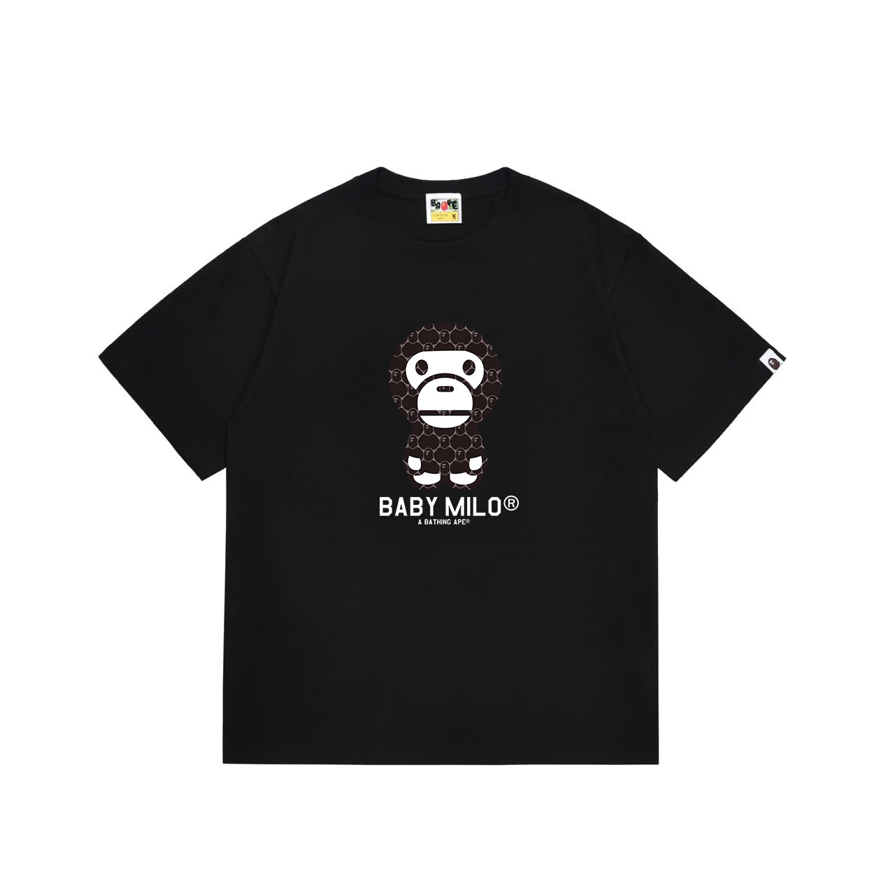 BAPE College Monogram Baby Milo Tee