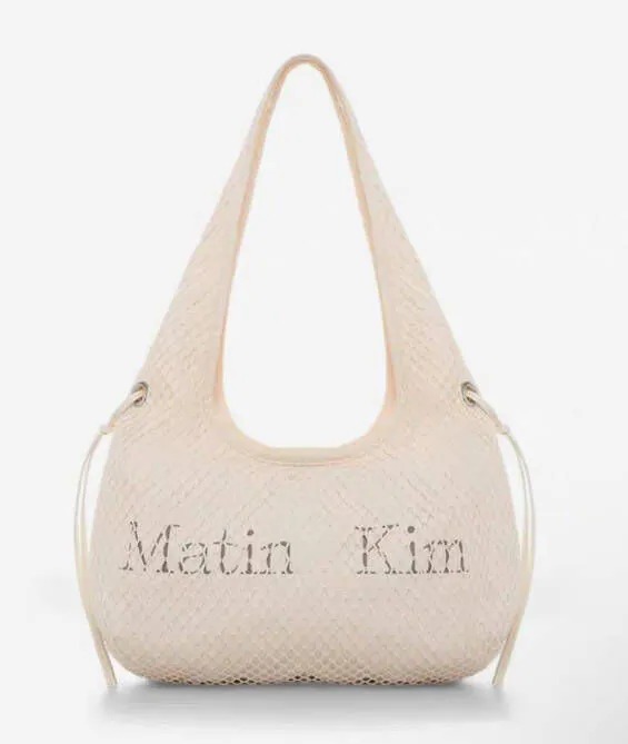 Matin Kim SIDE STRAP MESH MINI TOTE BAG