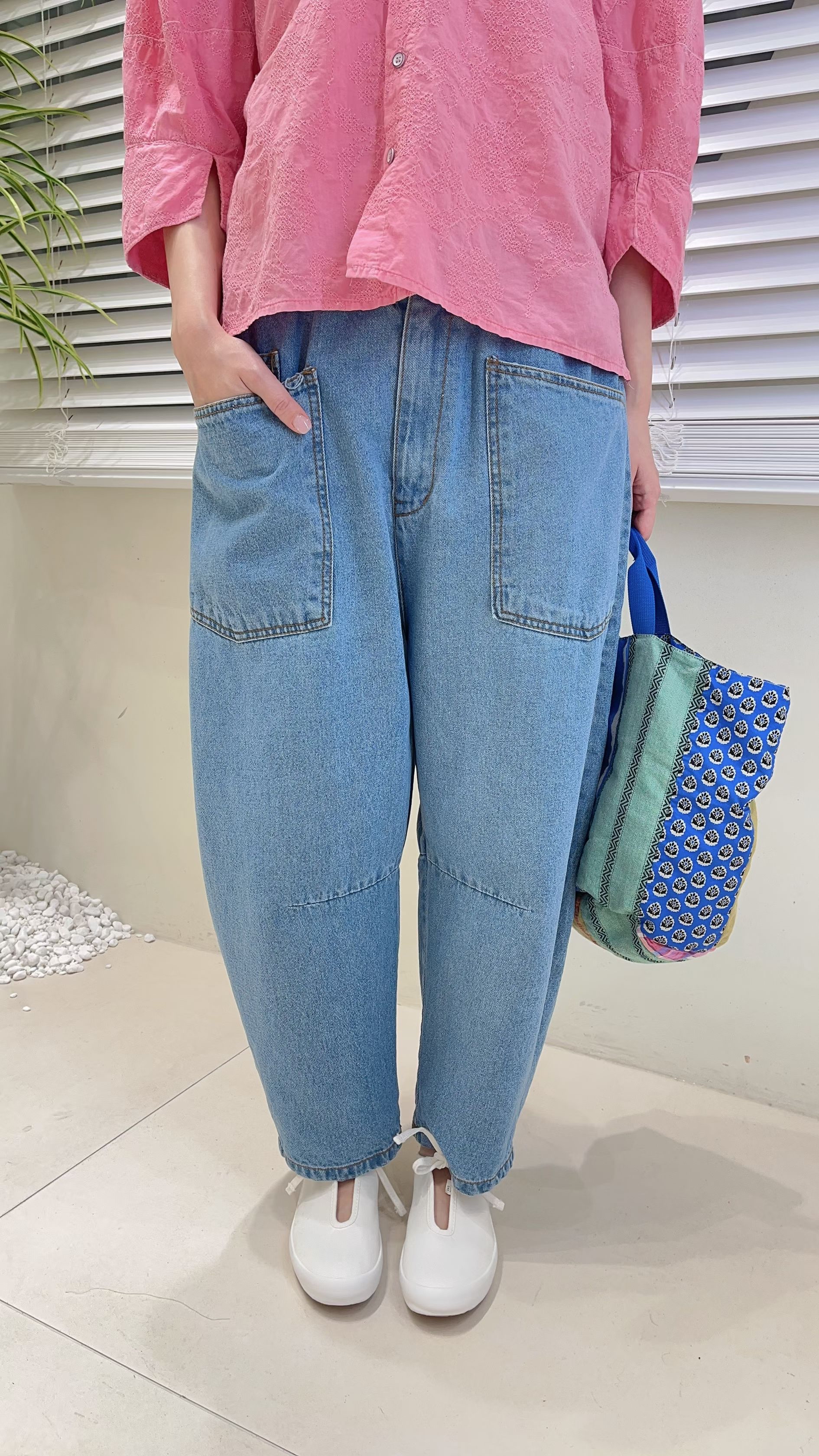 XNN OE 日系BF蘿蔔褲