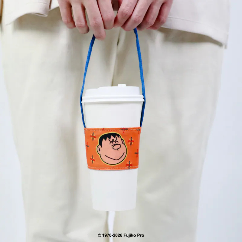 [訂購] 多啦A夢飲品杯套 杯袋 （全角色大集合) 旅行