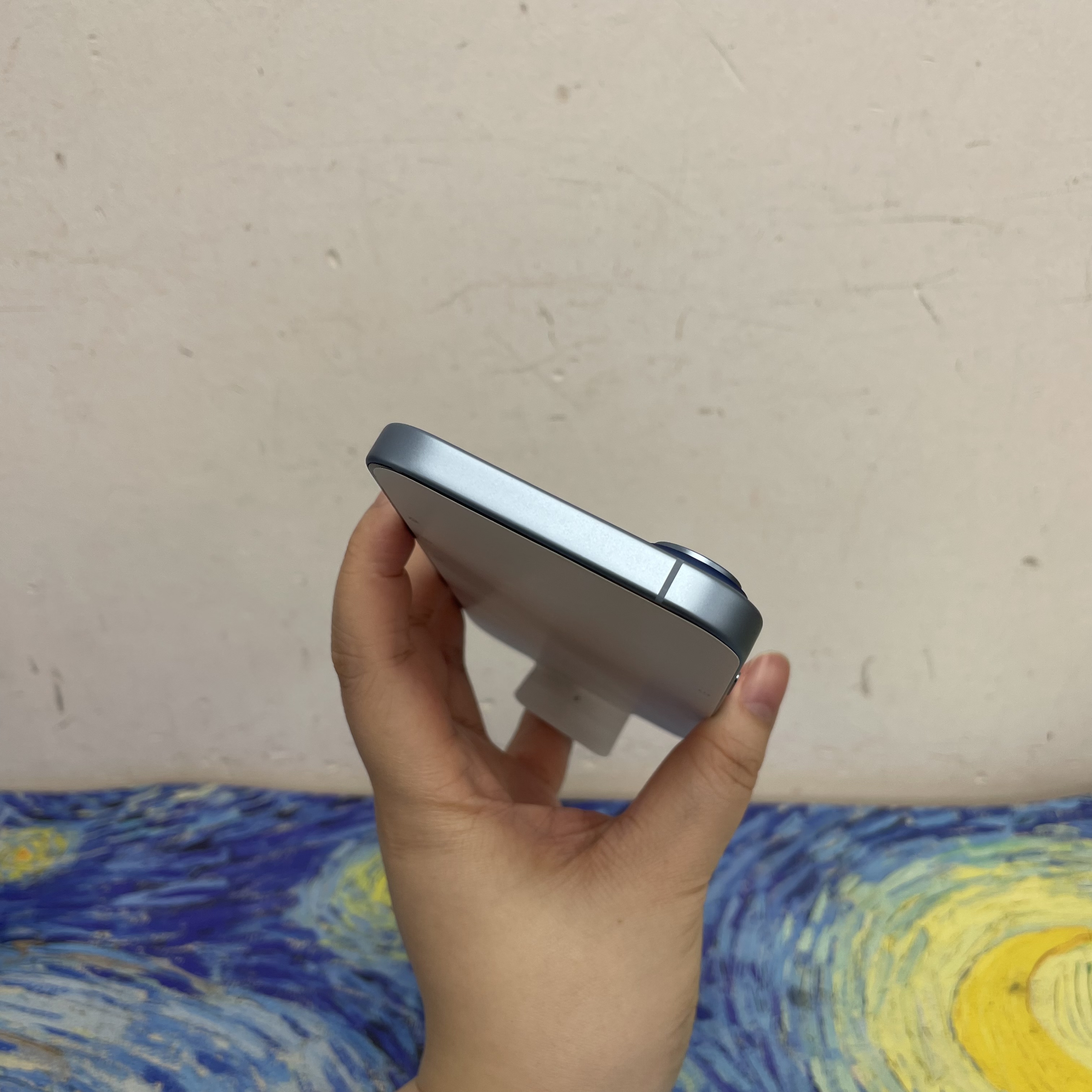 *5896 17 全新機 256GB 電100 藍色 blue