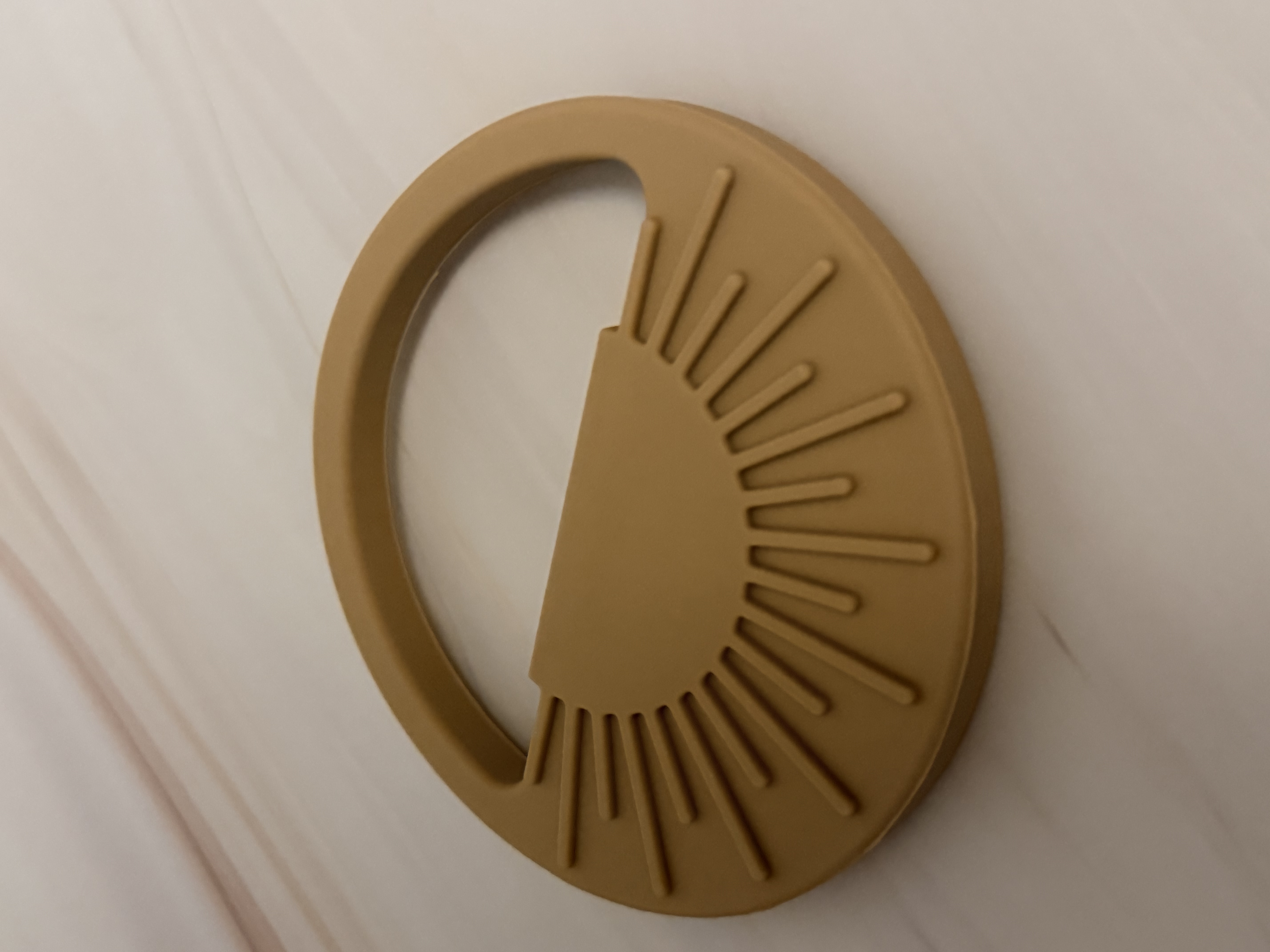 半圓形手抓牙膠