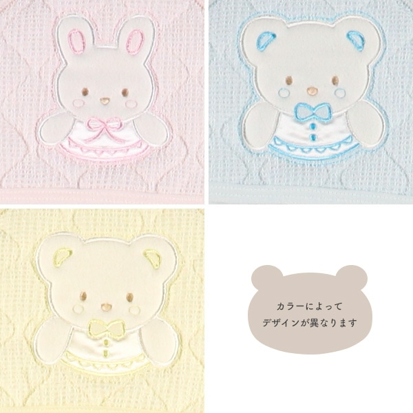 🇯🇵預訂 日本直送🇯🇵日本製三色動物圖案包被襁褓