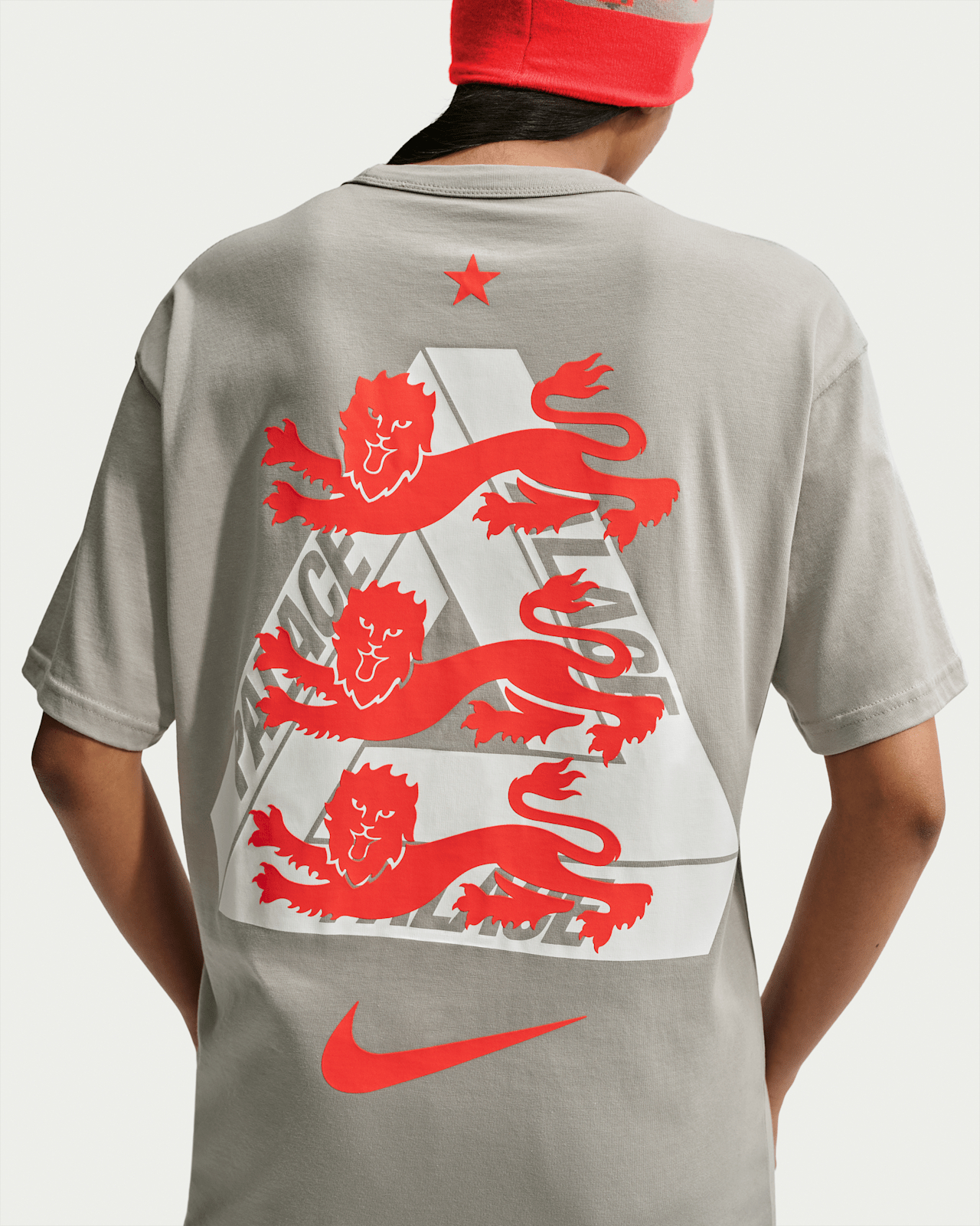 Nike England 英格蘭 x Palace 限量版灰色T-Shirt IM6598