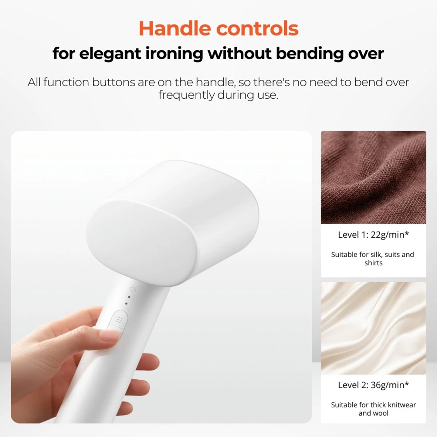 Xiaomi Standing Garment Steamer Multi-Angle (BHR9025GB)