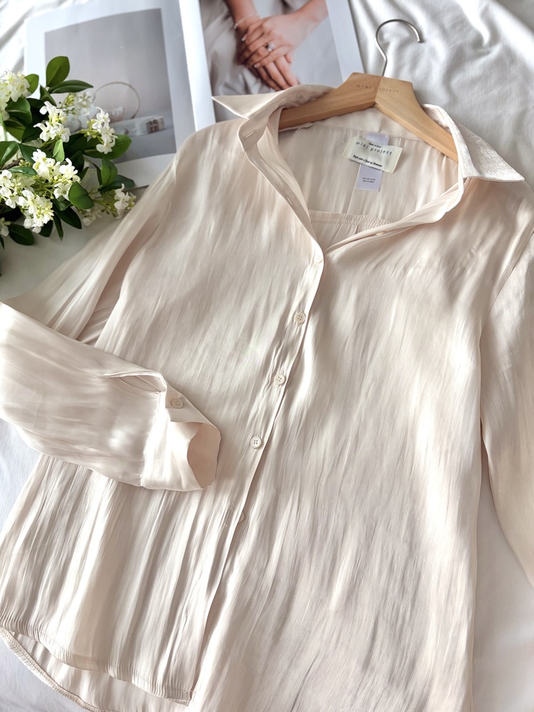 Silken Glow Shirt (Blue)