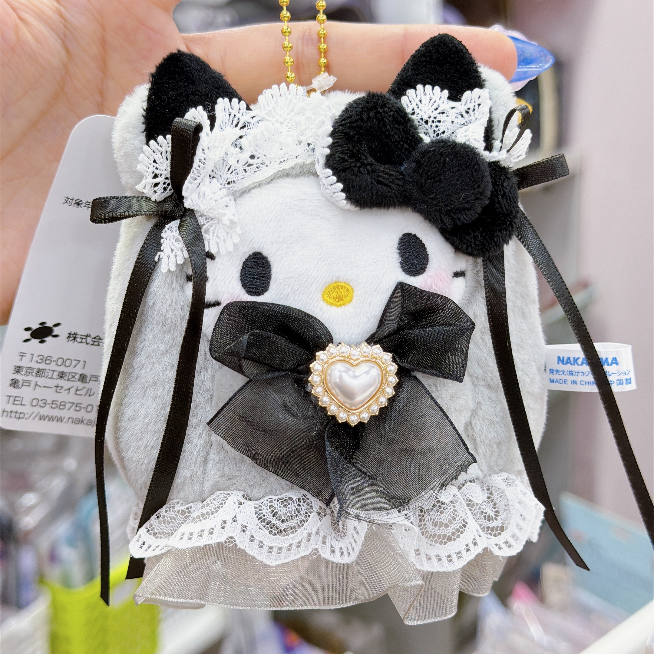 日本直送日本版Sanrio 幽靈鬼鬼喱士系列公仔掛飾