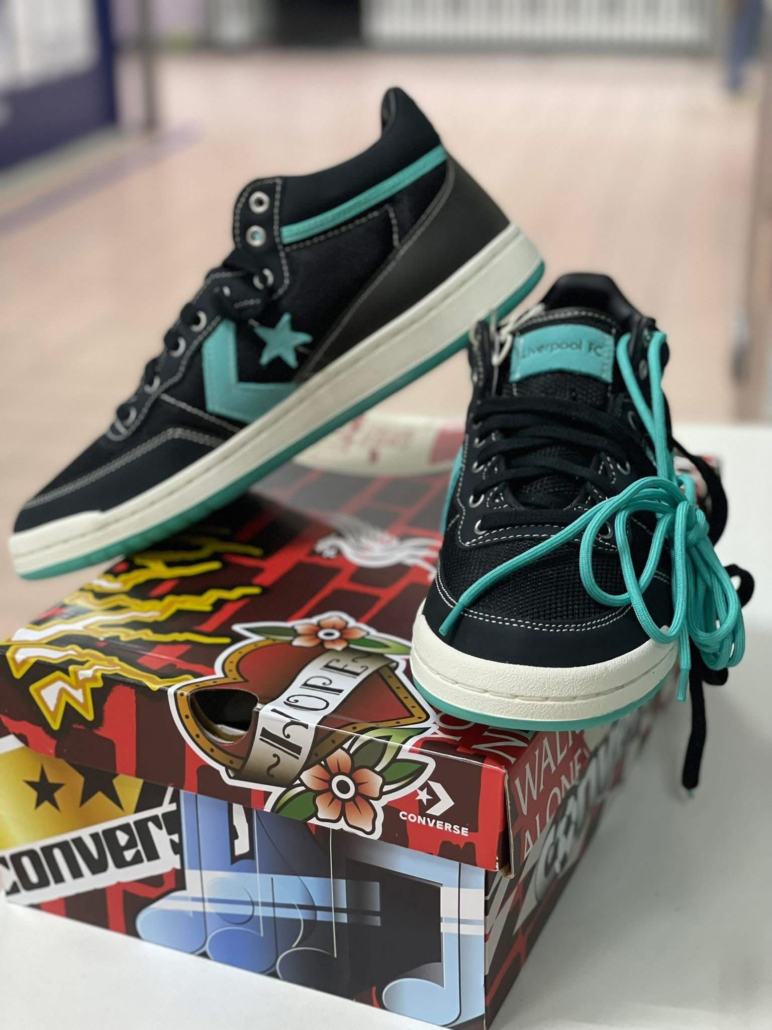 LFC X Converse 黑藍色波鞋（男女同款）🌟現貨🌟