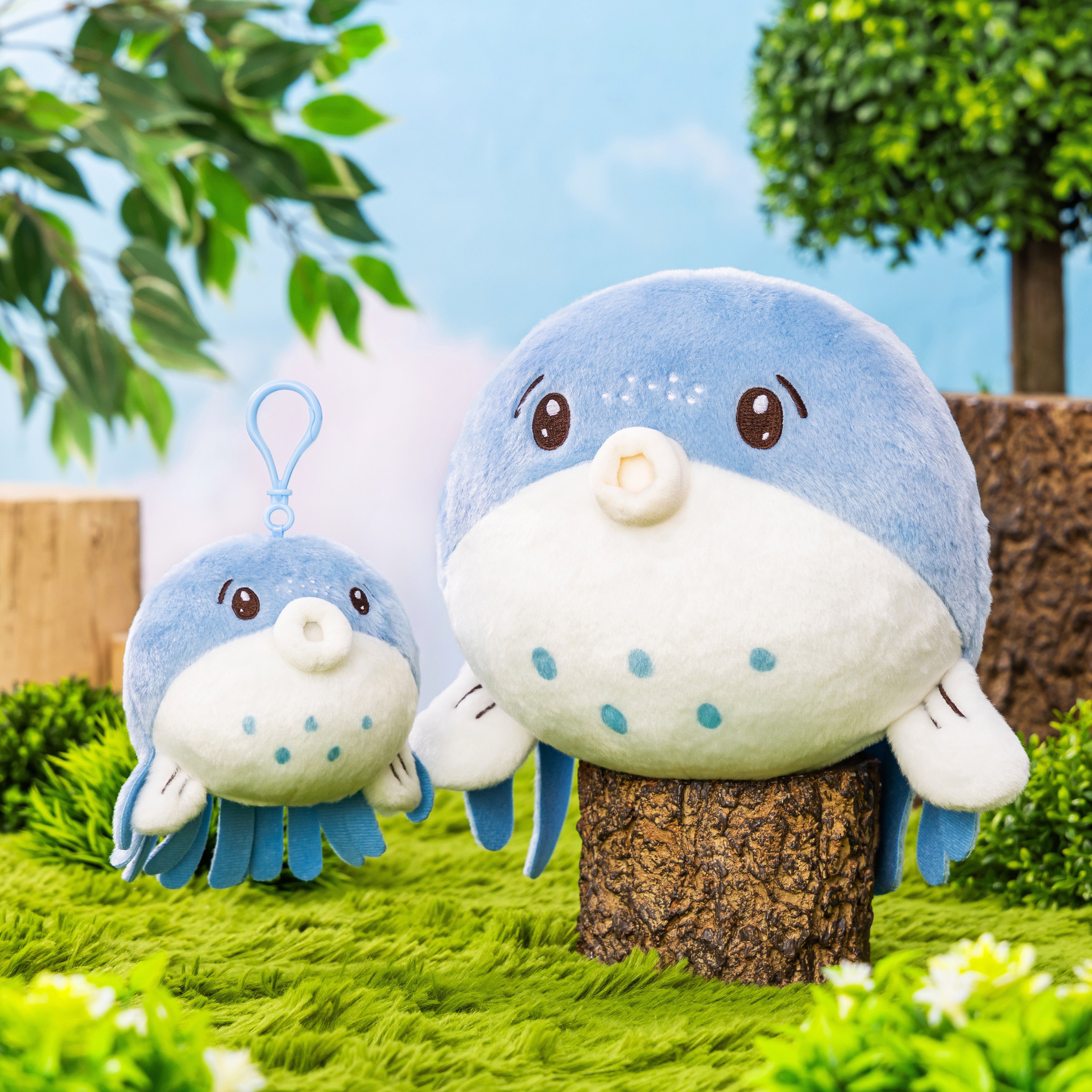 四月連線貨品 - 日本 CHIIKAWA PARK  河豚公仔/公仔掛飾