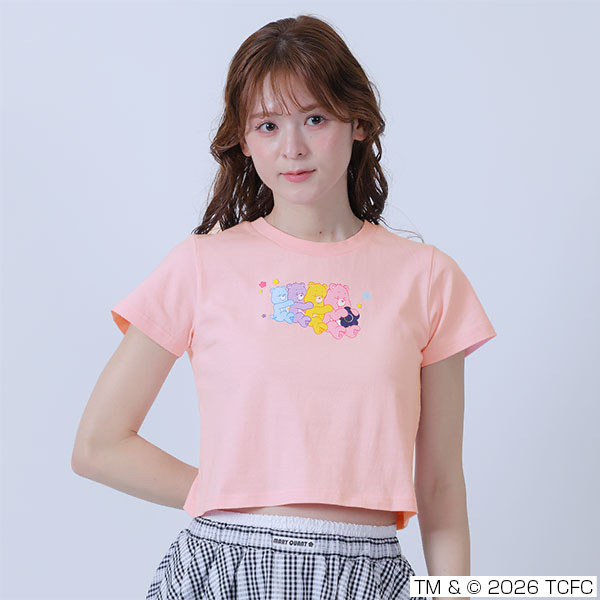 🎀【預訂】MARY QUANT x Care Bears Cropped T-shirt P