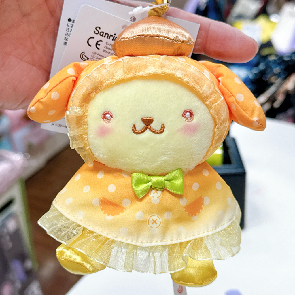 日本版Sanrio 雨衣系列公仔掛飾/鎖匙扣