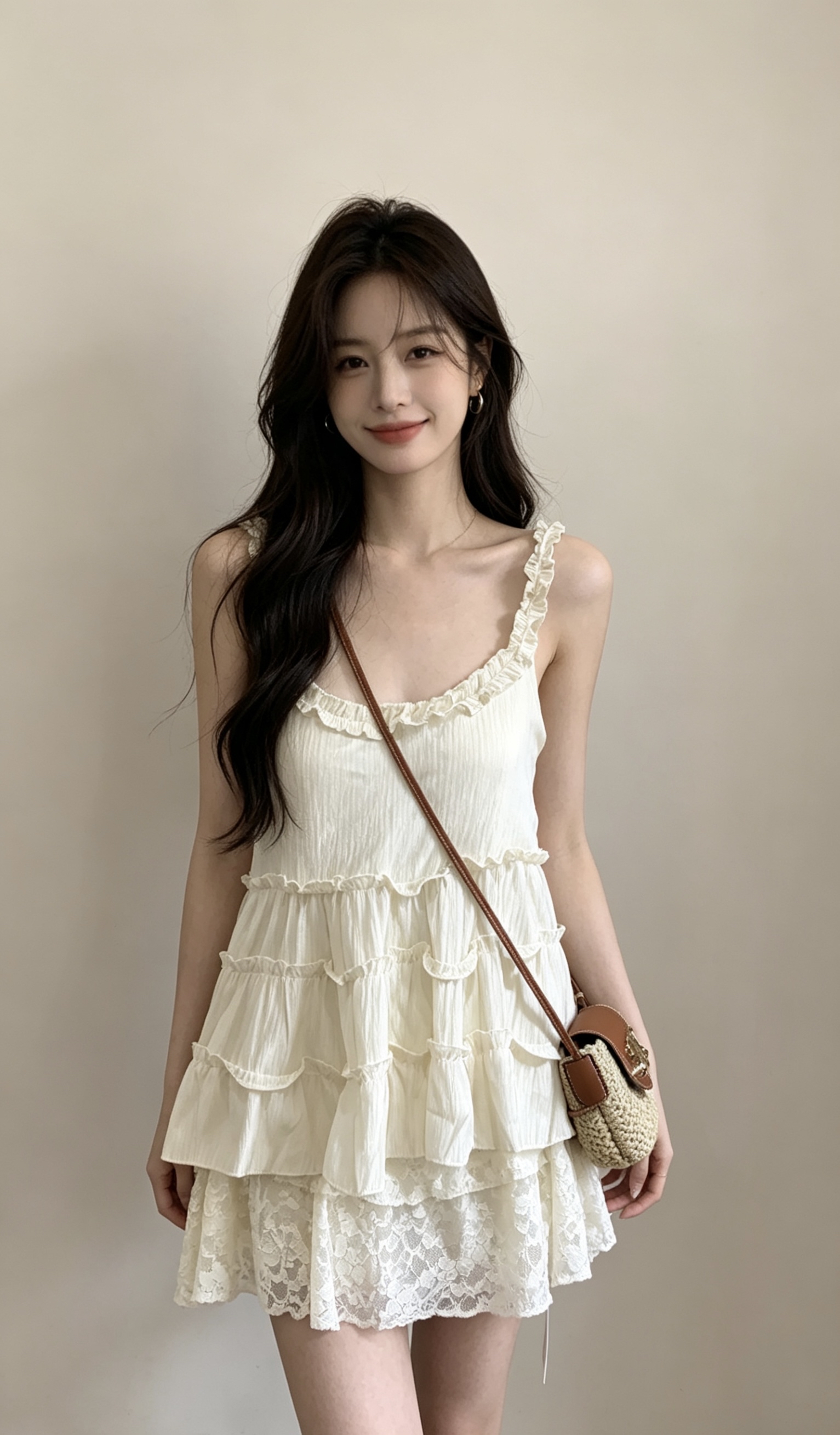 TP590荷叶边蓬松衣