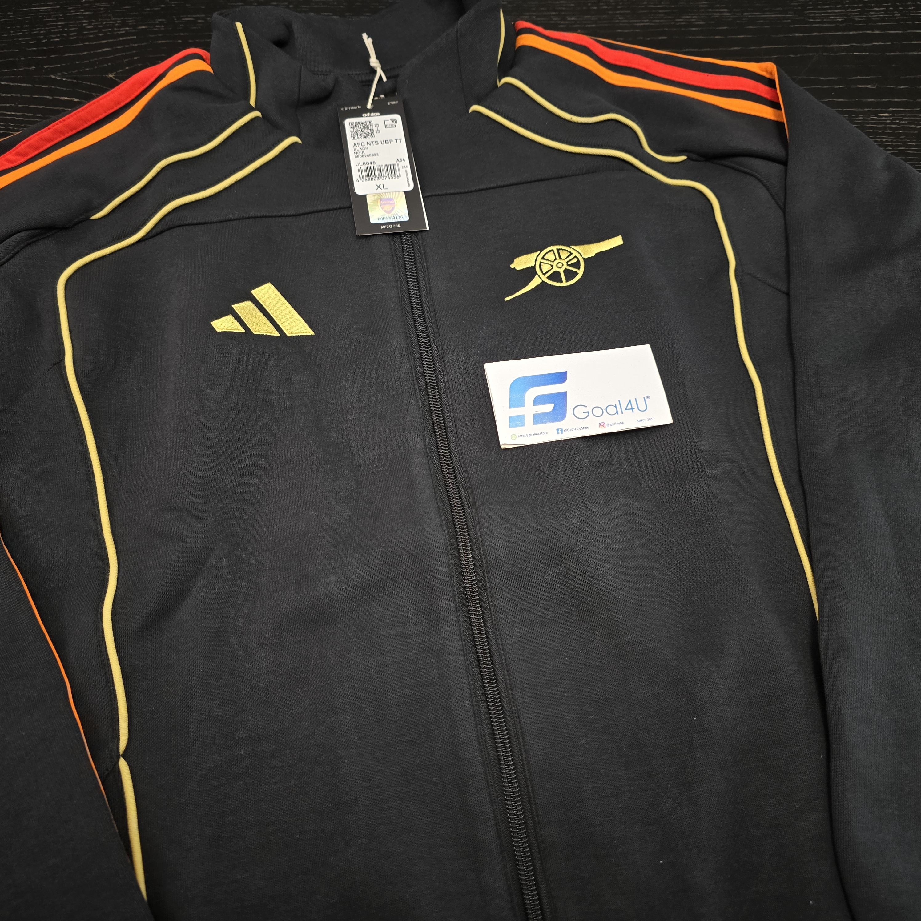 Adidas Arsenal 阿仙奴 x NTS Radio 聯乘拉鏈外套 JL8049