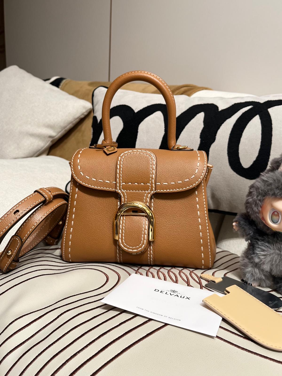 Delvaux brillant mini rodeo calfskin 📣專門店售價$58800📣 100%Authentic ,98%new  ✅塵袋✅鏡✅證書✅背帶✅代購收據