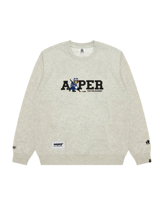 AAPE AAPER crew neck sweatshirt (D390XAR)