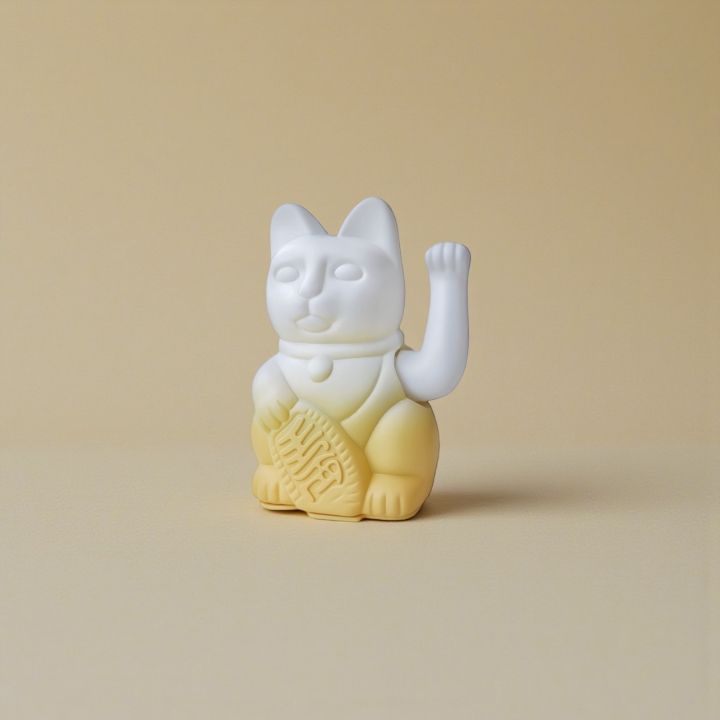 📦訂購 台灣代購 la boite Double Lucky! Cats Lucky Cat 雙色漸變幸運繽紛自動招手招財貓