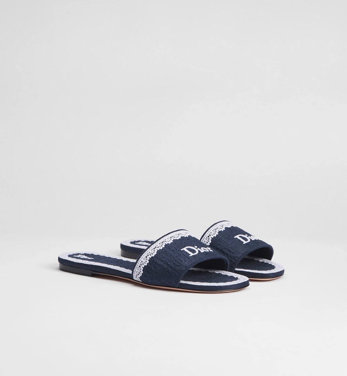 限時優惠🥨 新款🆕訂貨📮Dior Dentelle slide Size 36/36.5/37/38.5/39/40