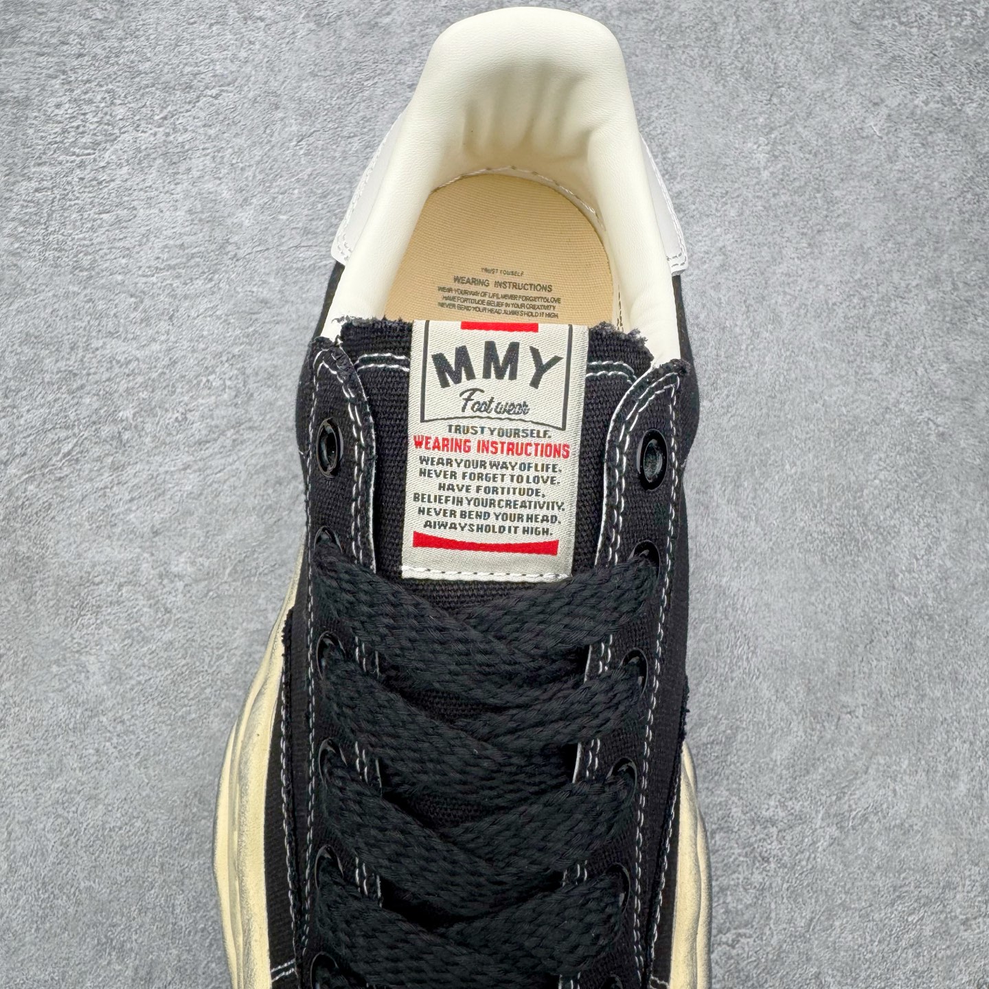 Maison Mihara Yasuhiro MMY "BLAKEY" OG Sole Low-top Sneaker