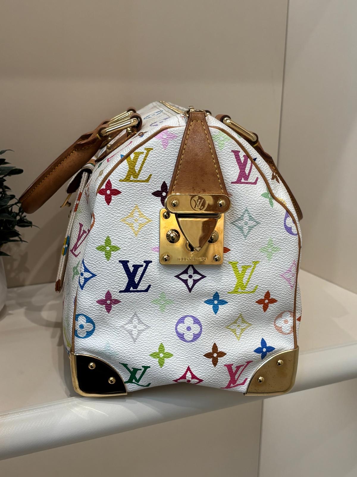 Lv speedy 30 限量版村上隆 100%Authentic ,88%new ✅dust bag