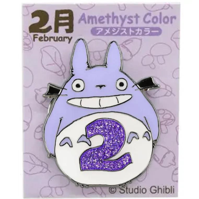 龍貓生日扣針 2月