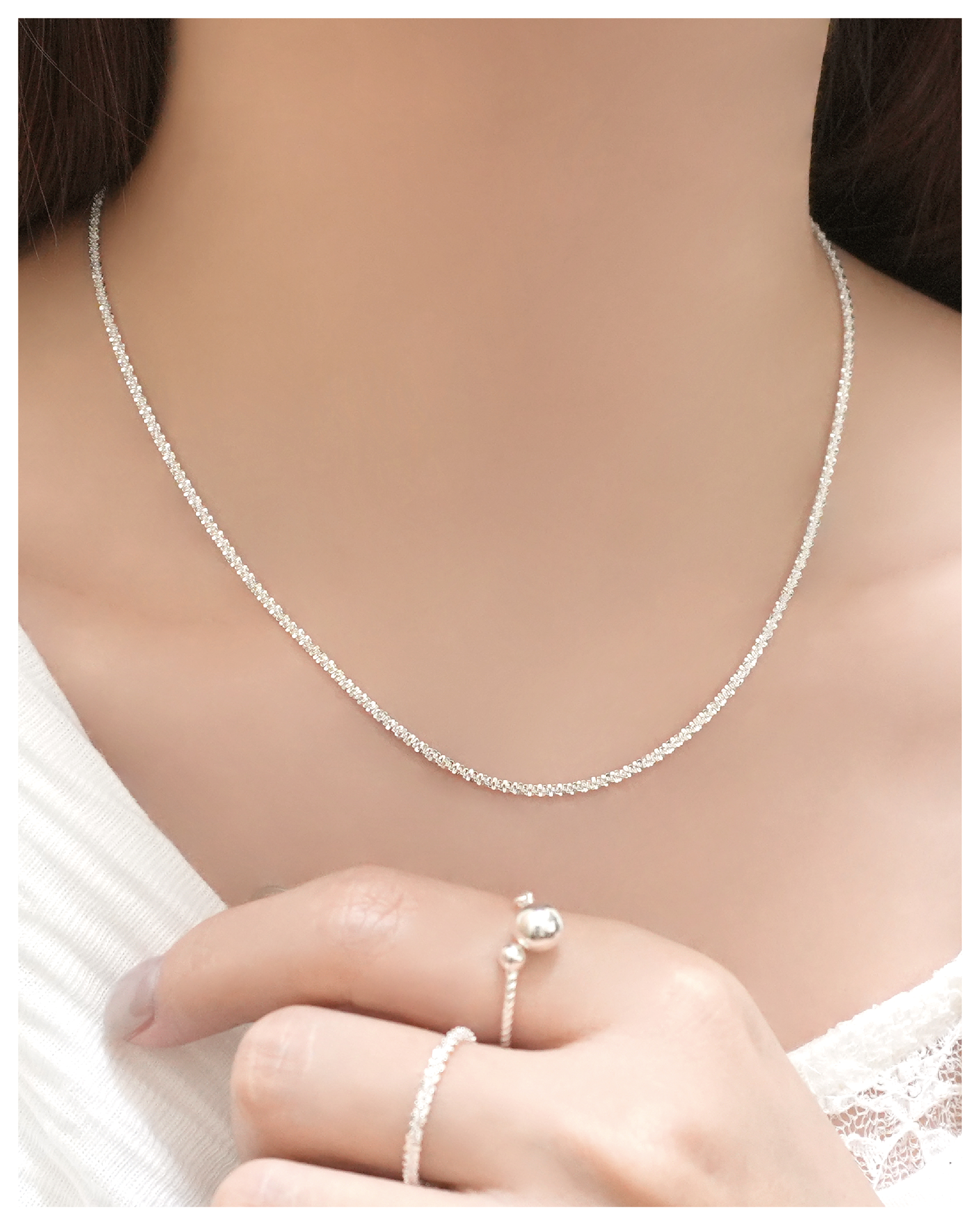 Pure Twisted Necklace