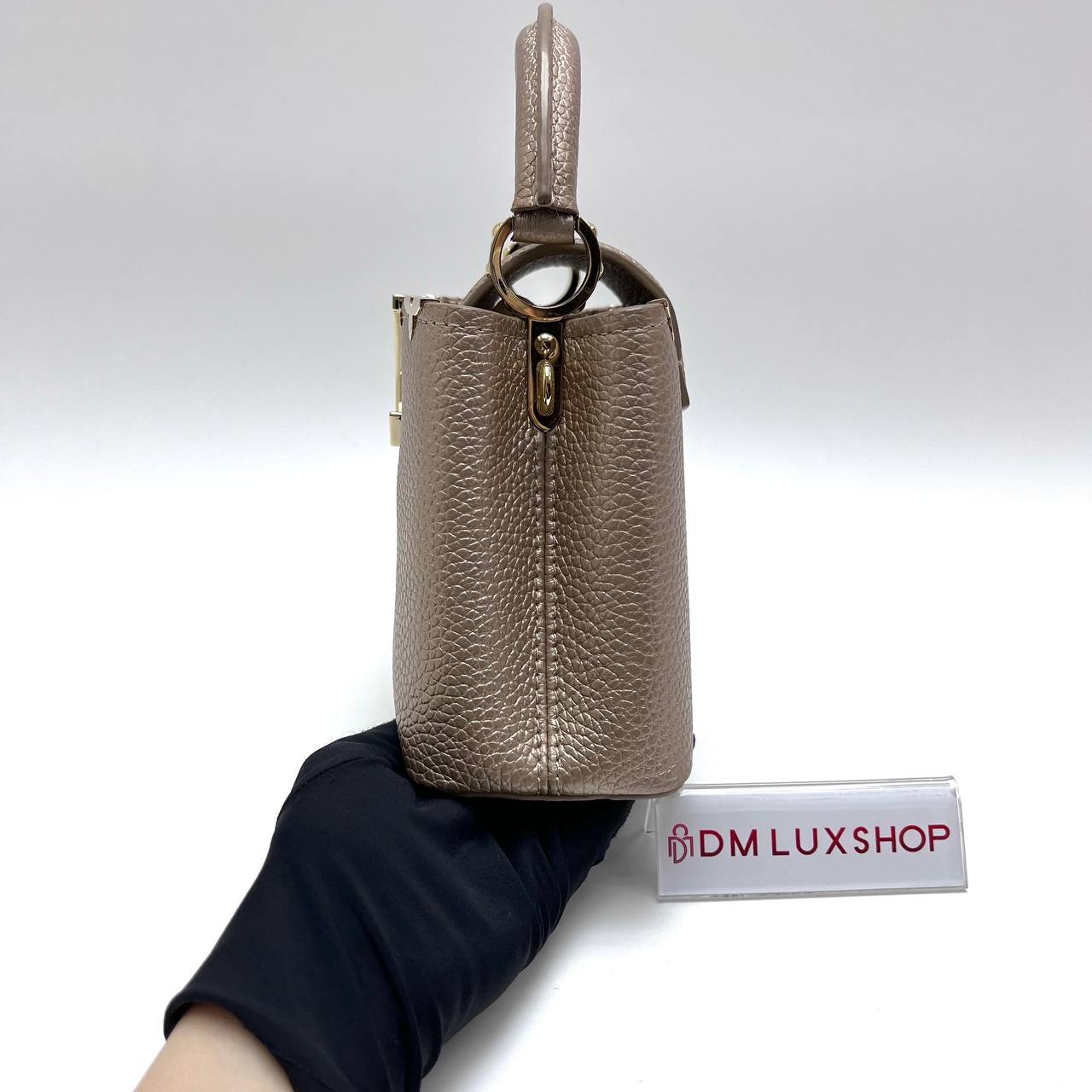 LV Mini Capucines Flower Crown Gold