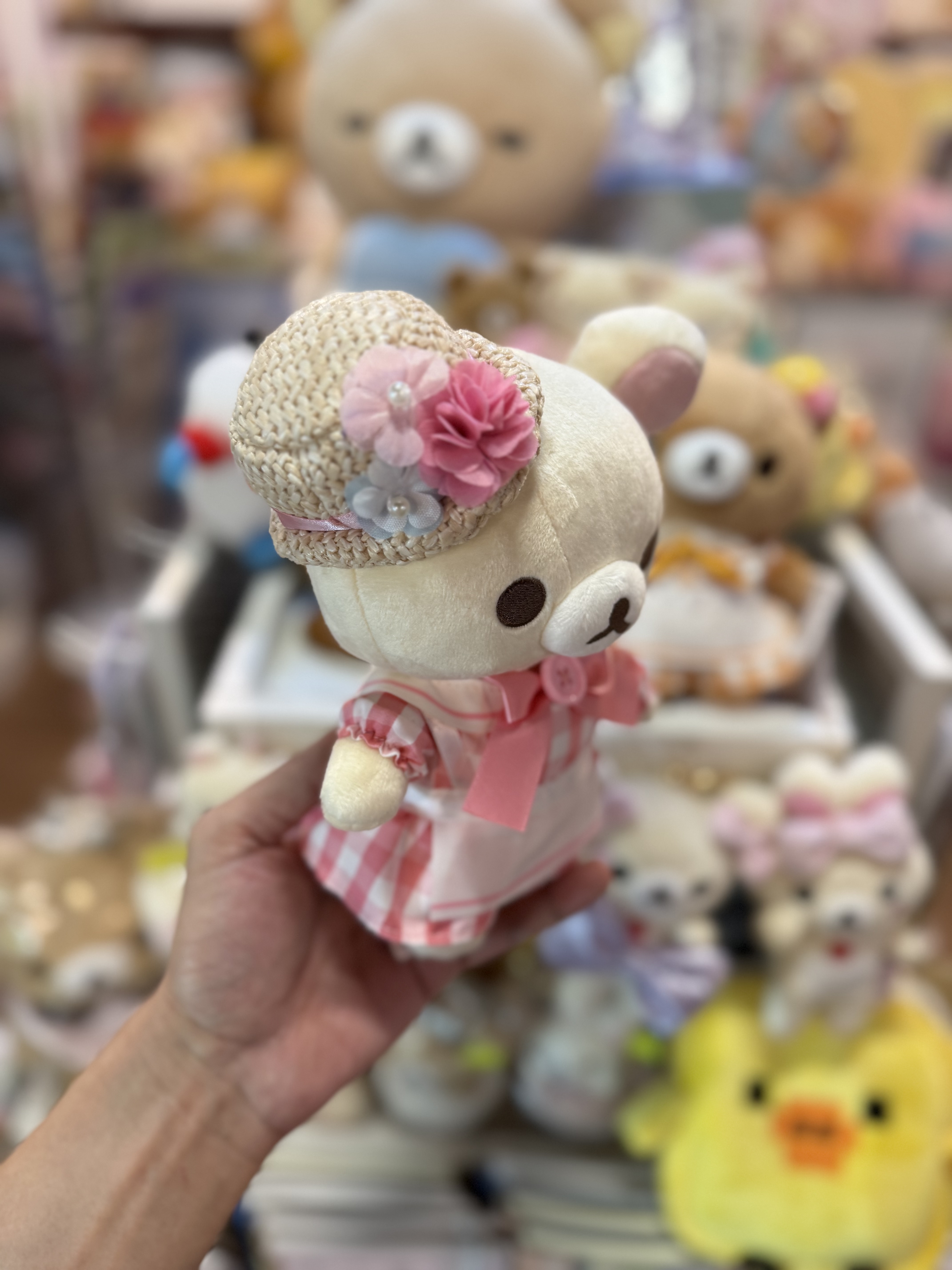 《現貨》全新日本有樂町pop up店限定 花花造型公仔（S size)