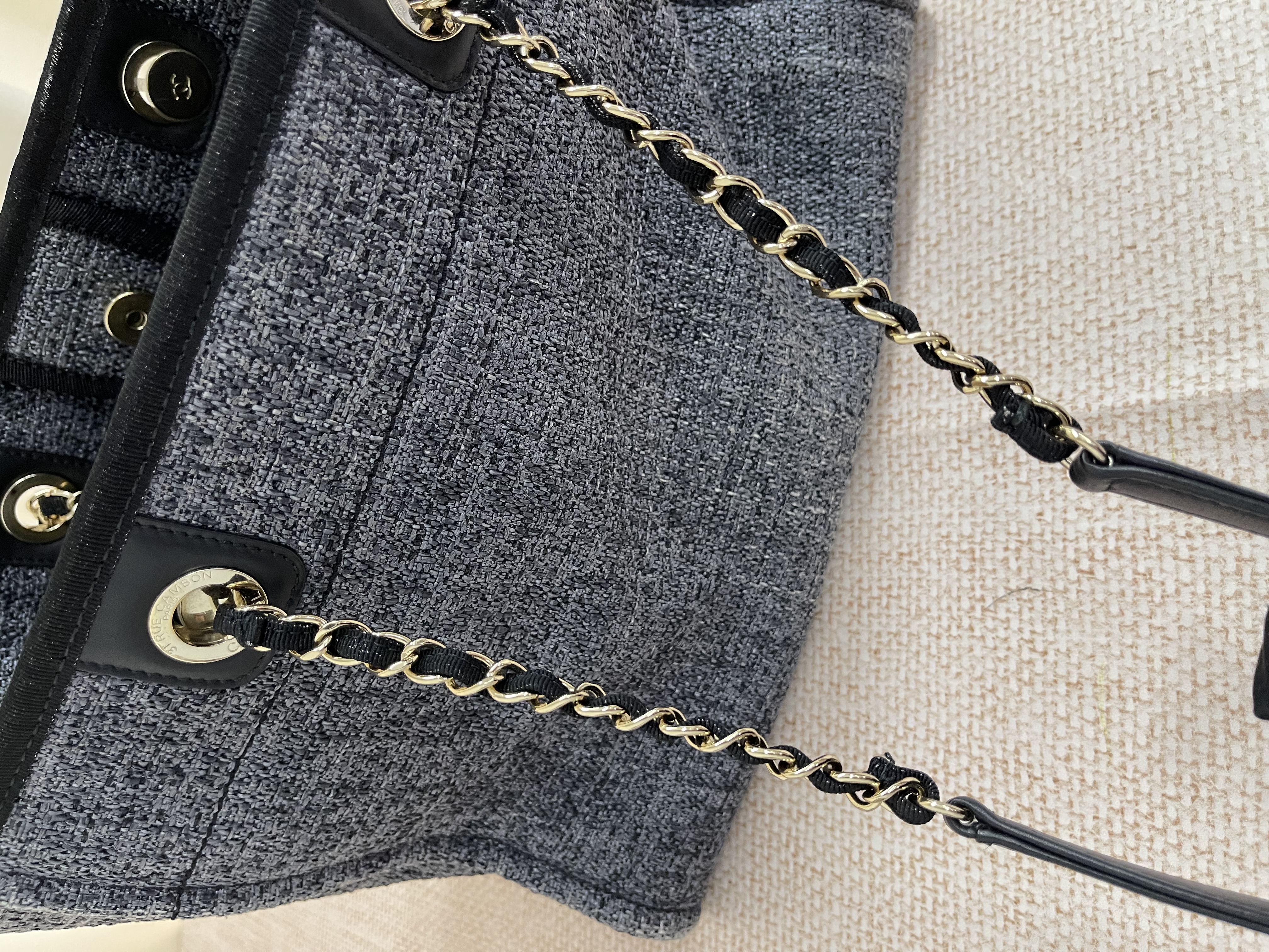 Pre-owned Chanel Deauville Tote Bag/ Product Code: 26051503