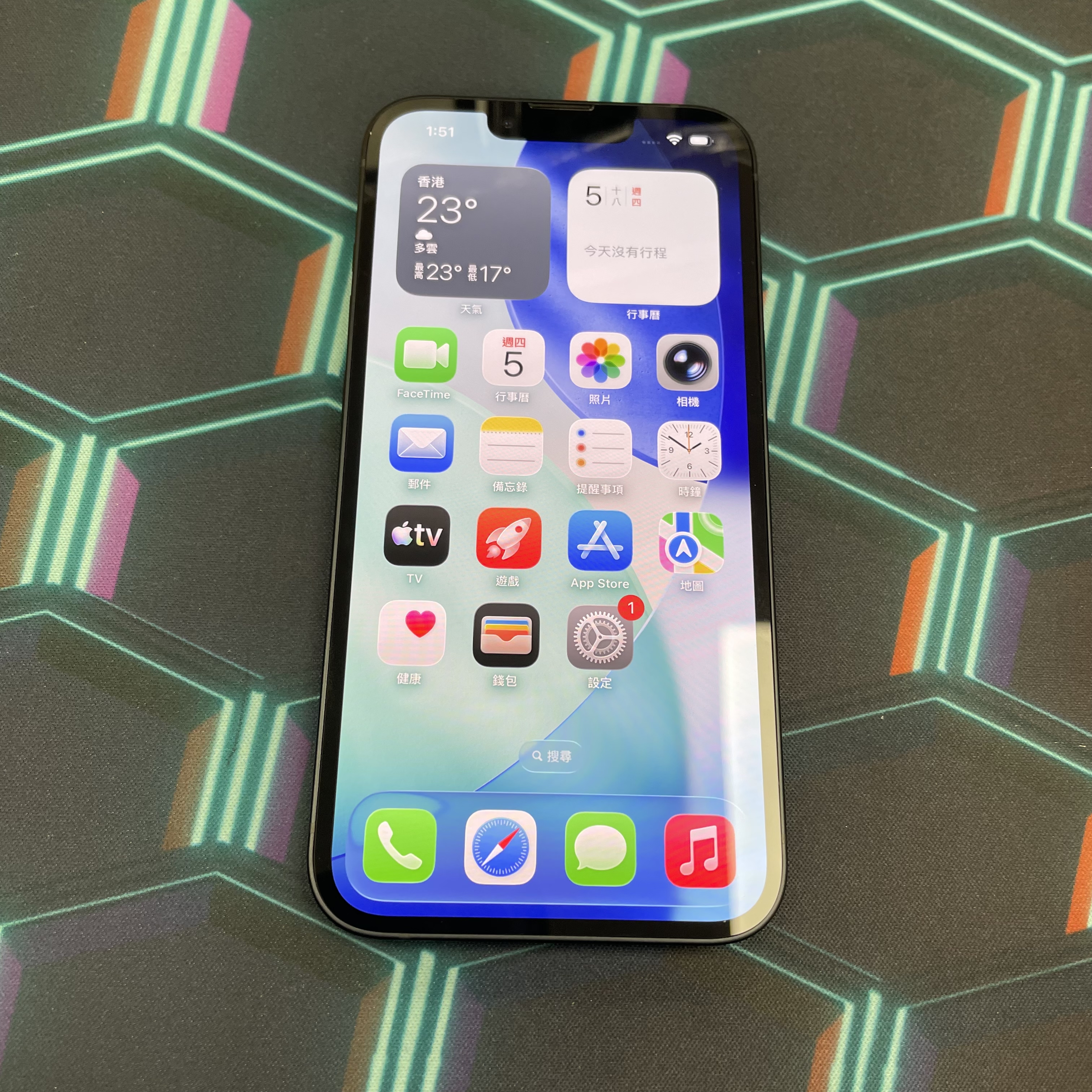 *5874 14 完美機 128GB 電100 黑色 black