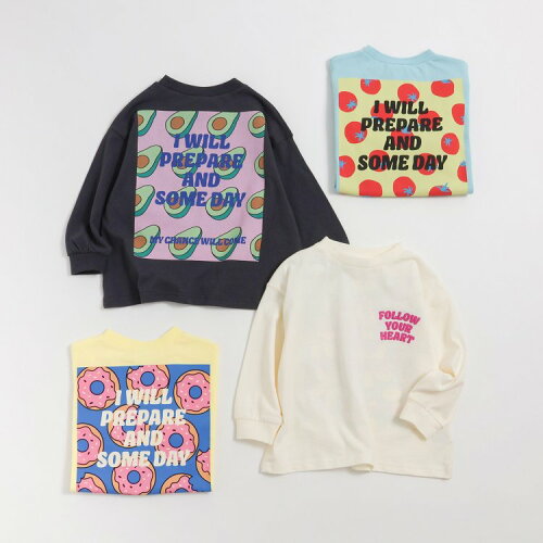 🆕【⭐訂購⭐】 🇯🇵日本直送🌀標語刺繡 印花背面 長袖T恤［4款選］🌀[ELBA-0045][260305]