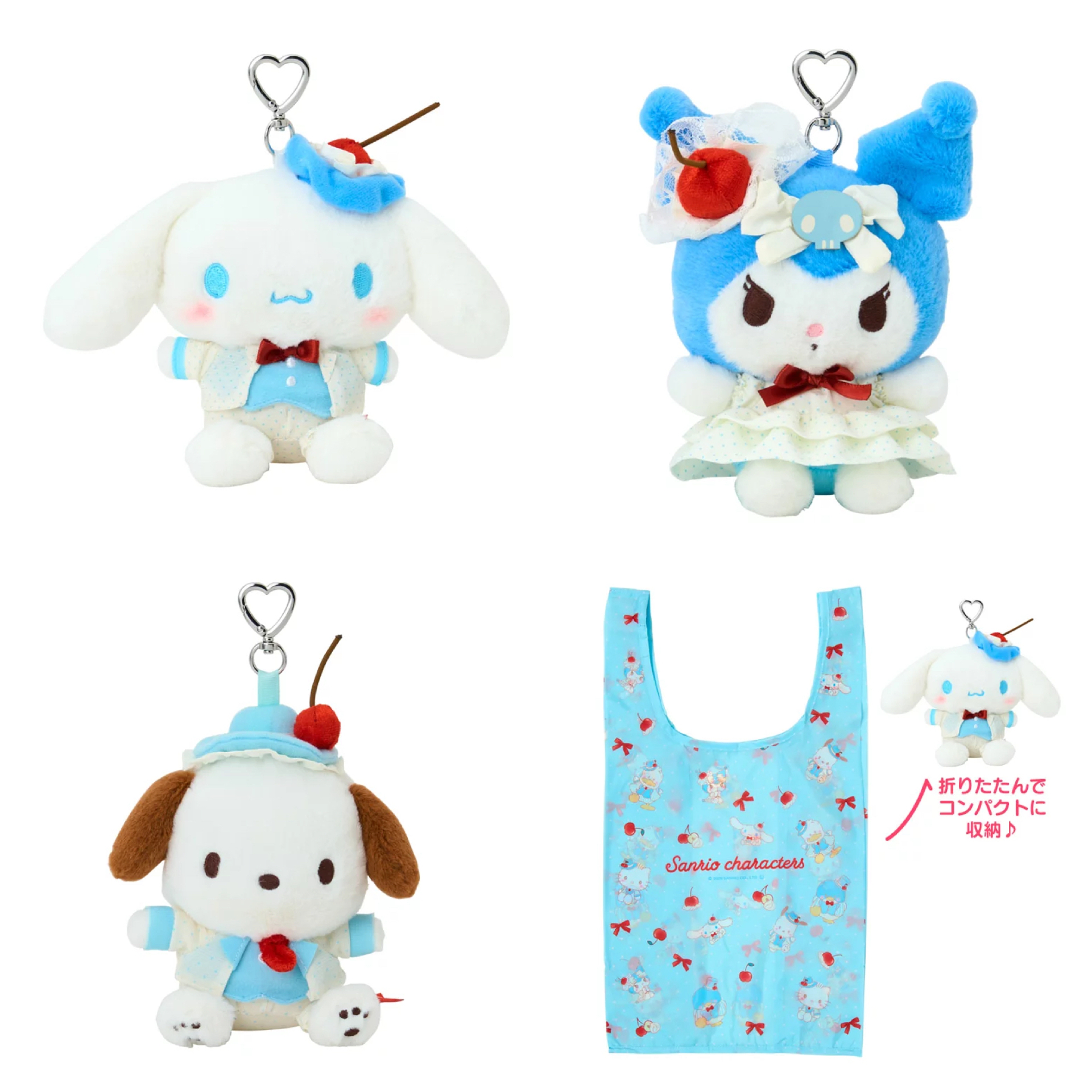 日本預訂📍日本Sanrio Sweet Cake Collection - 公仔/吊飾/卡套/袋仔/公仔連環保袋