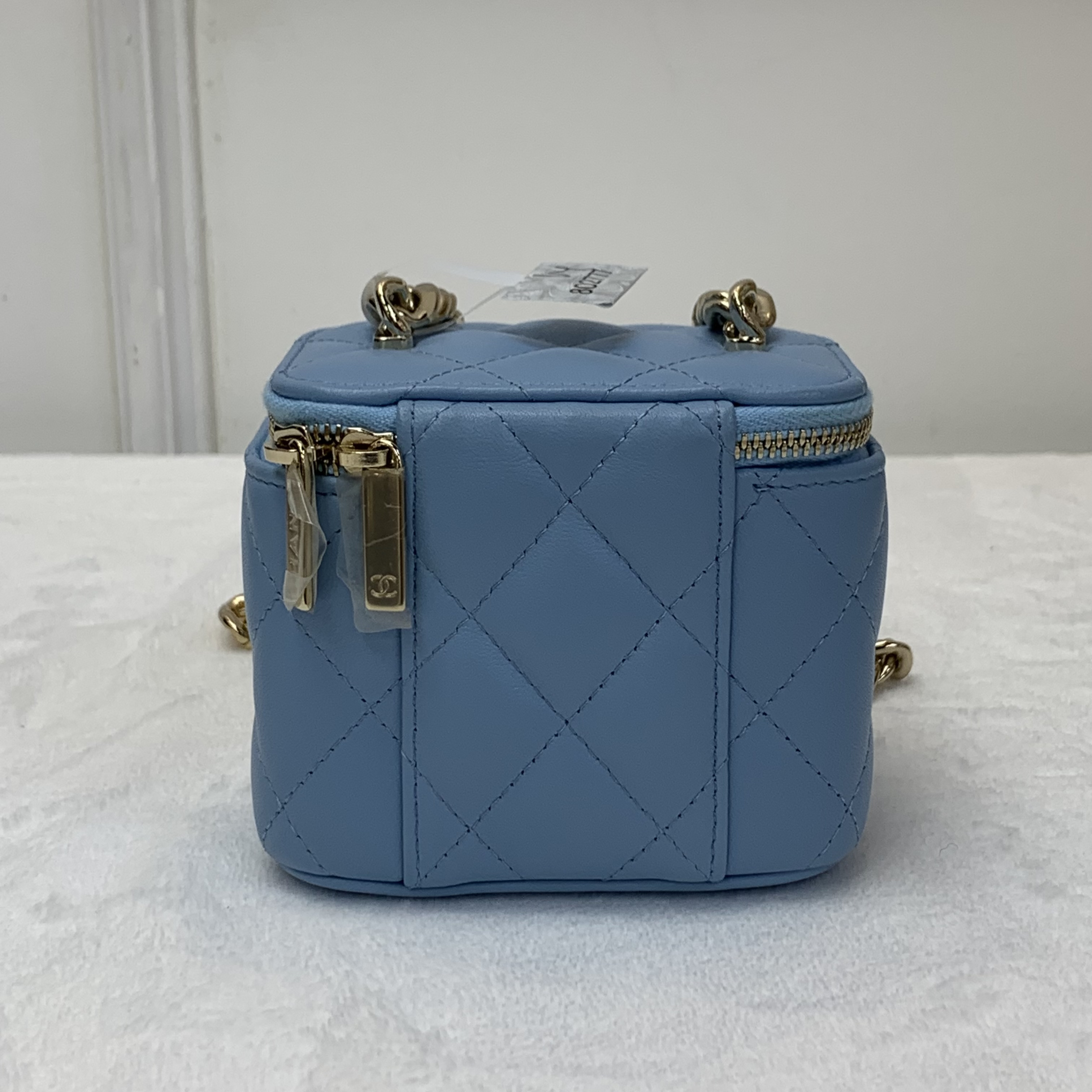 CHANEL COCO鏈縧小盒子 化妝包有鏡膜