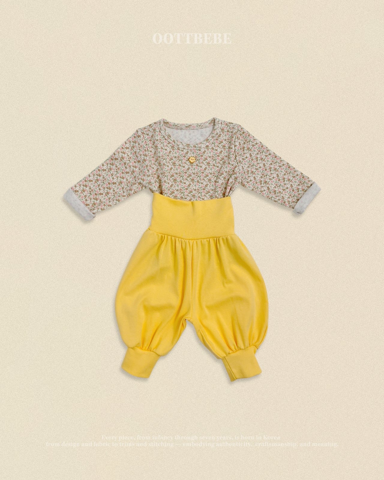 OOTT | Floral Pattern Innerwear Set