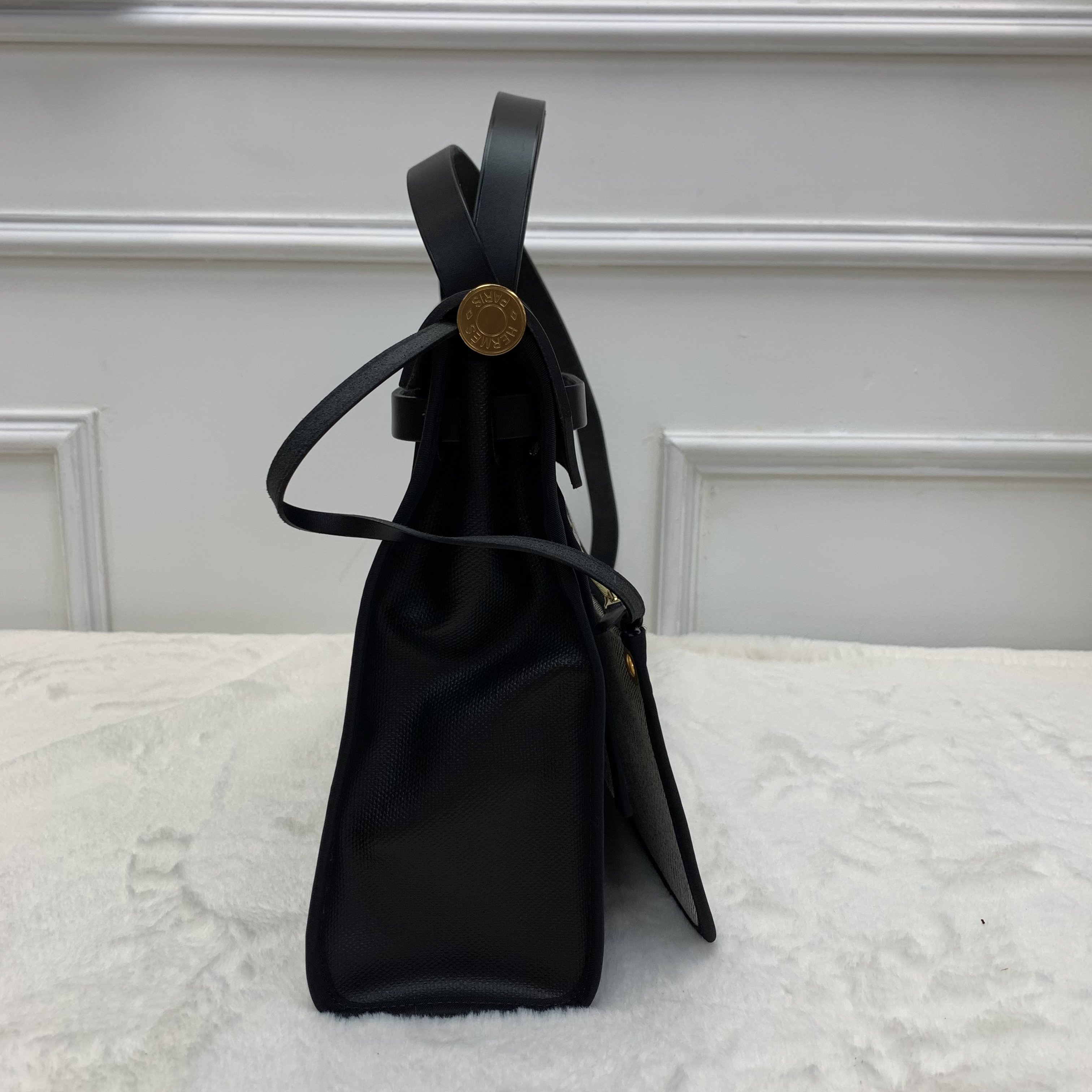 熱賣‼️🔔Herbag31黑金黑色拼防水布