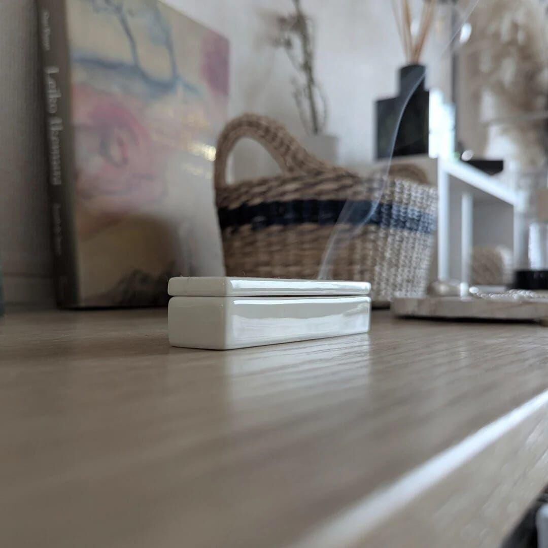 無印良品 MUJI 玻璃線香座及線香套裝 - 1件 現貨