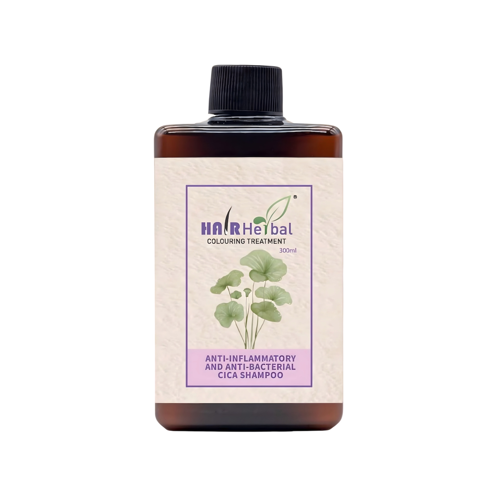 HAIR HERBAL Anti-inflammatory & Anti-Bacterial Cica Shampoo 抗炎抗菌積雪草洗髮水 300ml （抗菌抗炎）