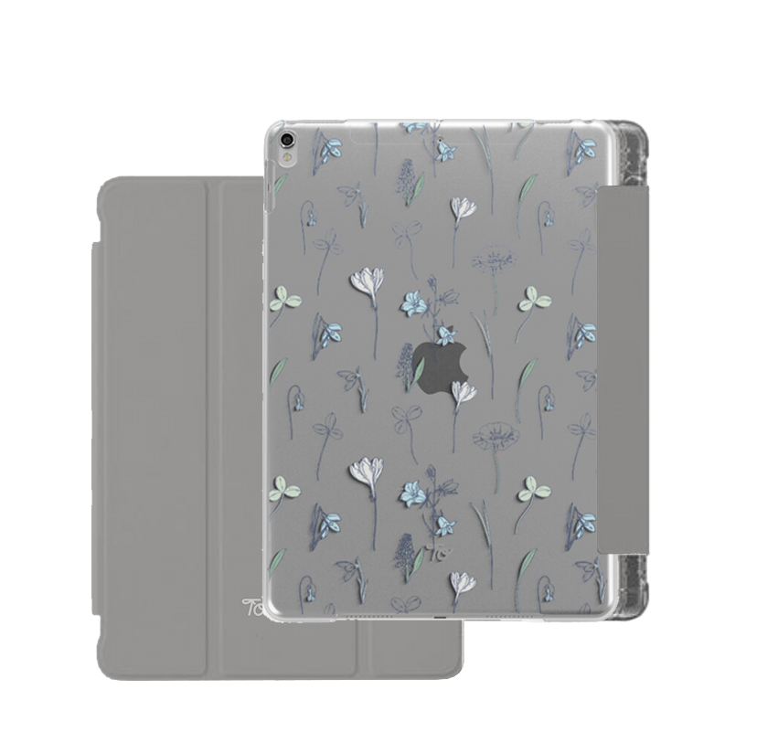 【FlowerBox VOL.37】透明磨砂書本式 iPad Case
