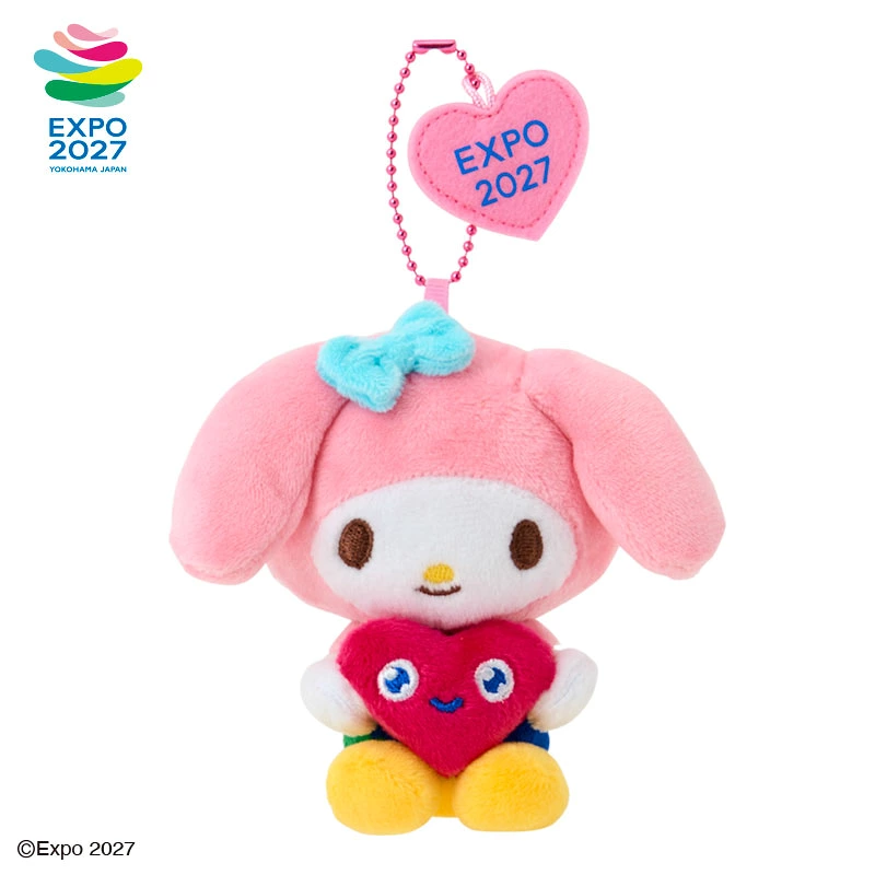 【日本直送】EXPO2027 Sanrio 角色 x Tunk Tunk 公仔掛飾（全 7 款）