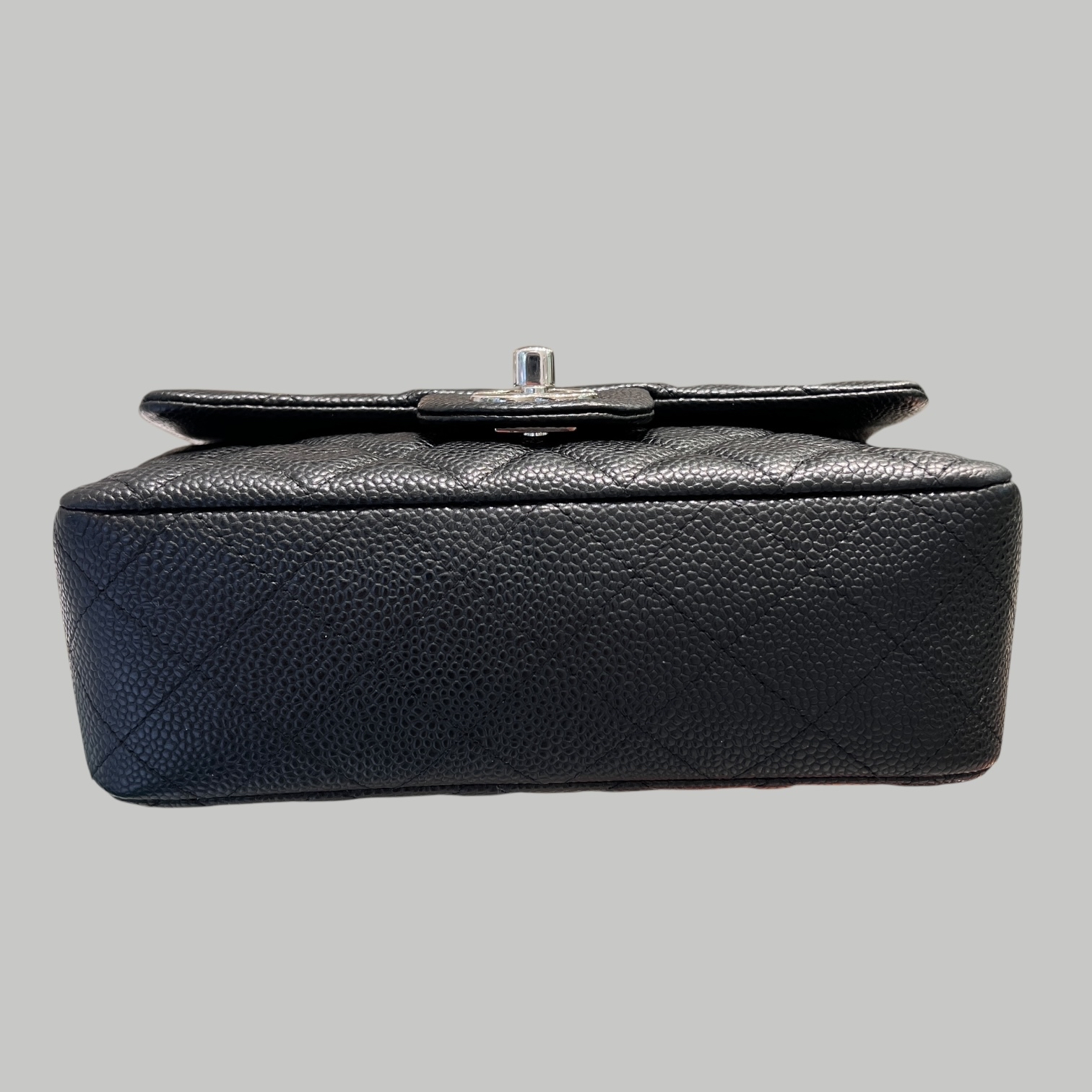 Chanel Caviar 20cm 荔枝皮銀扣