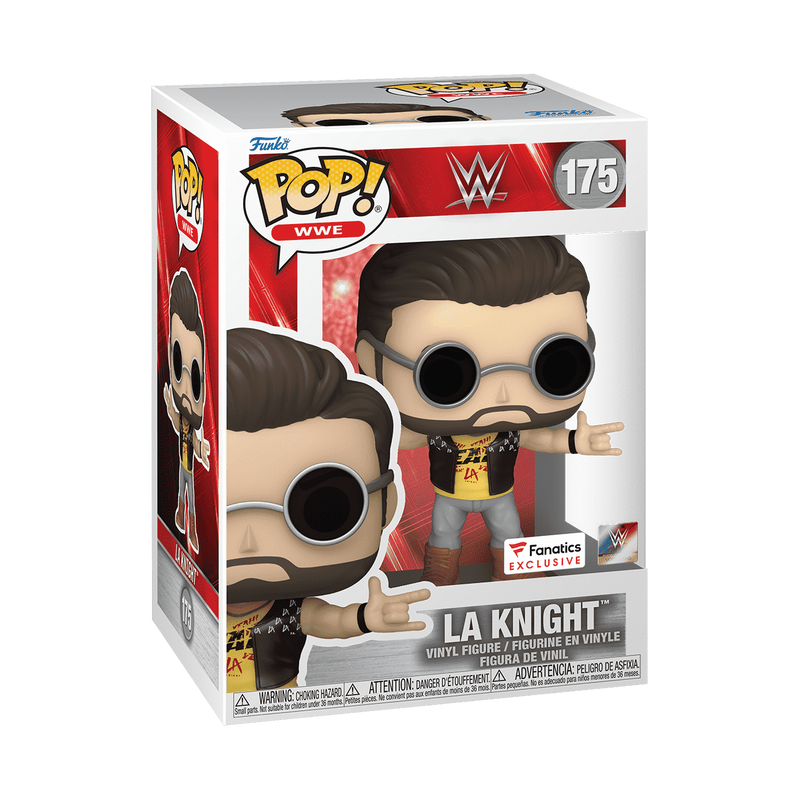 📦訂購 美國代購 Funko POP! WWE LA Knight (Yellow Shirt) Figure 模型