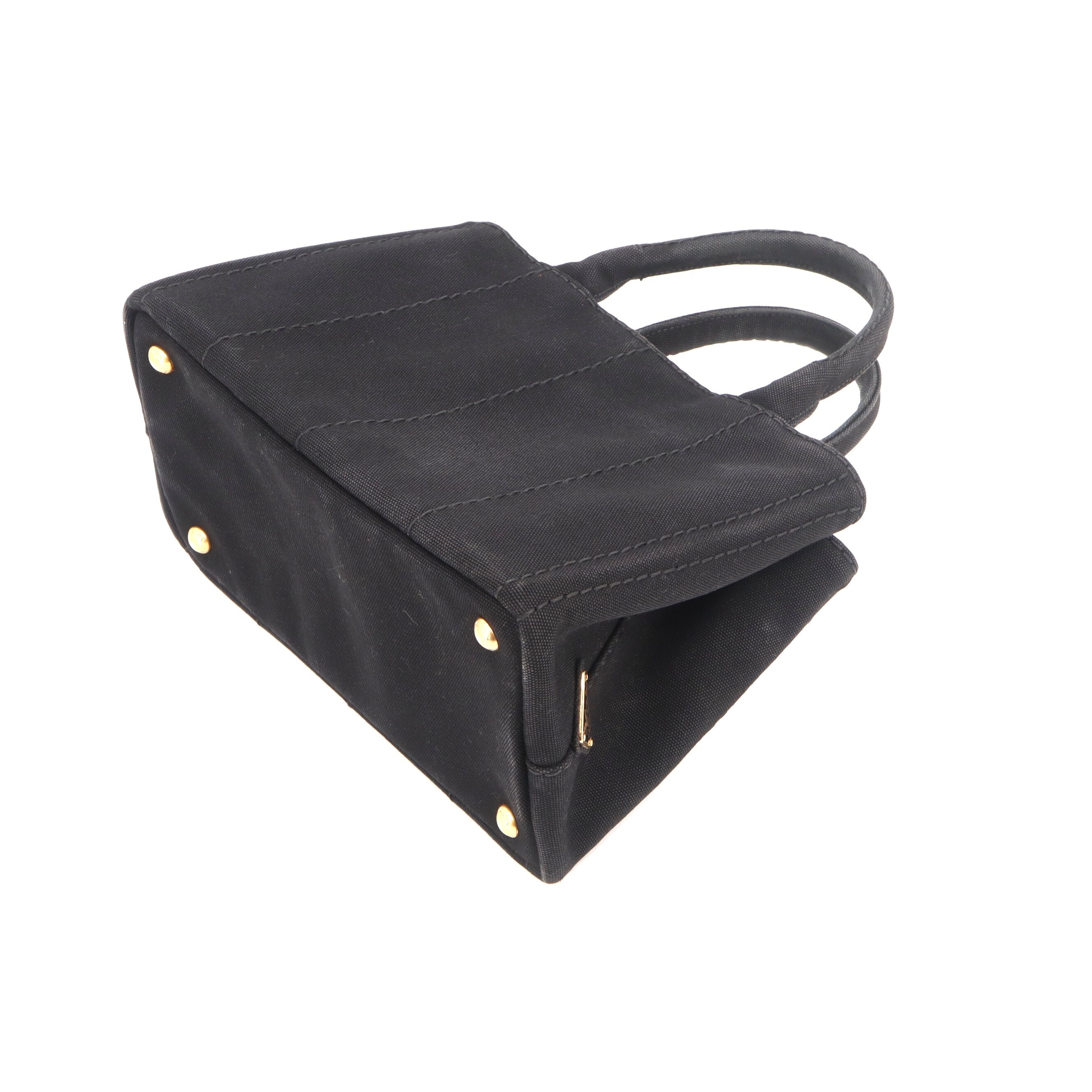 Prada Canapa Canvas Tote Bag