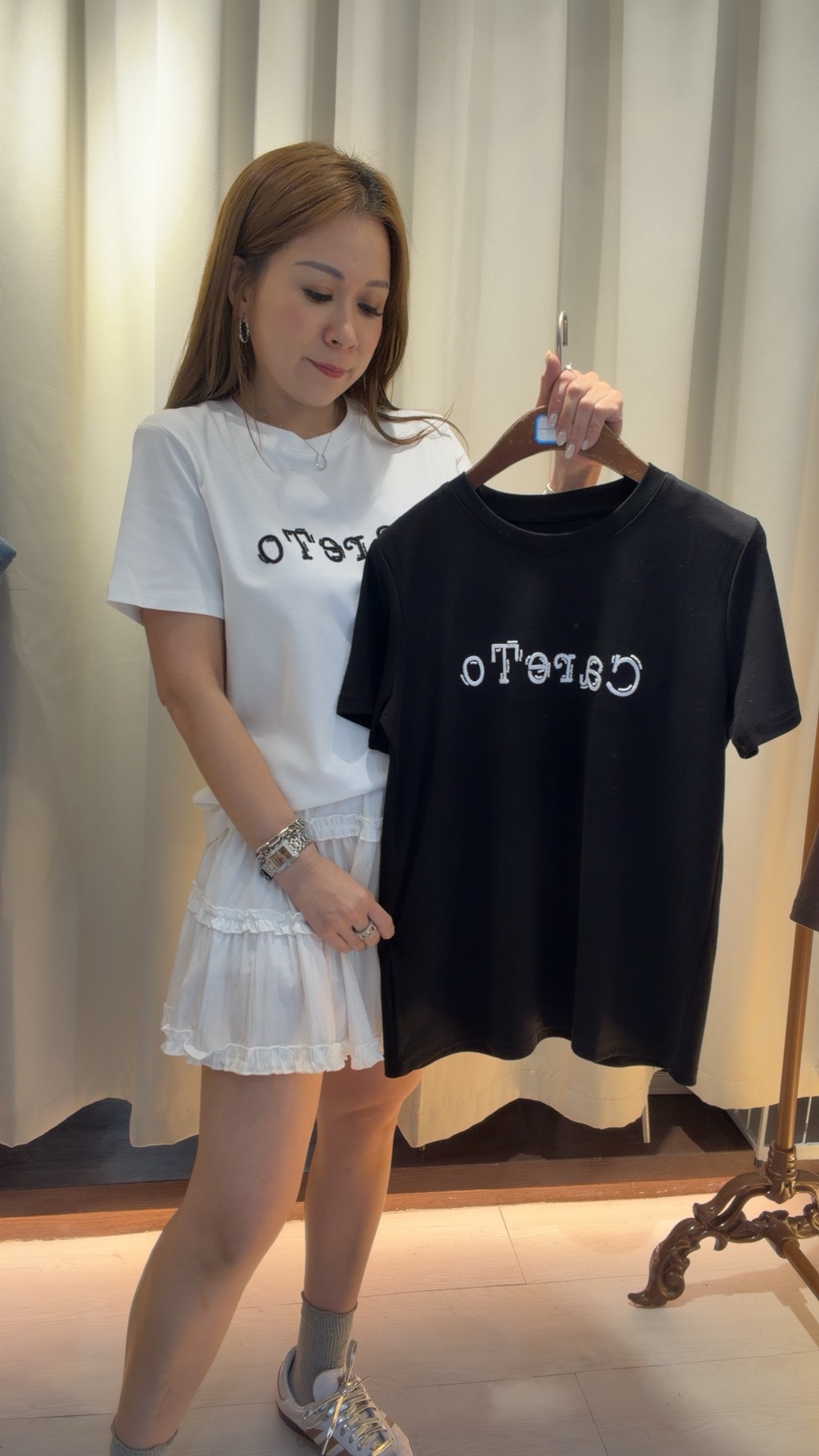 字母印花短袖T恤