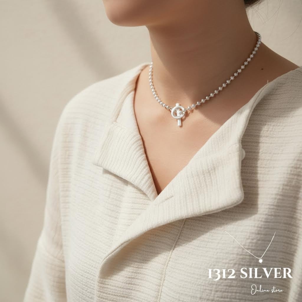 S925 - EN0098 Lock & Shine Necklace