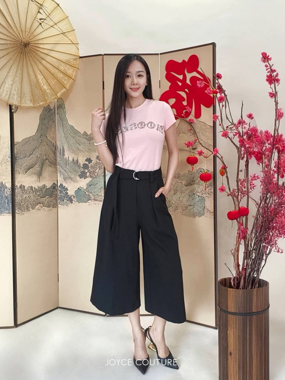 钻石点缀上衣 T0779