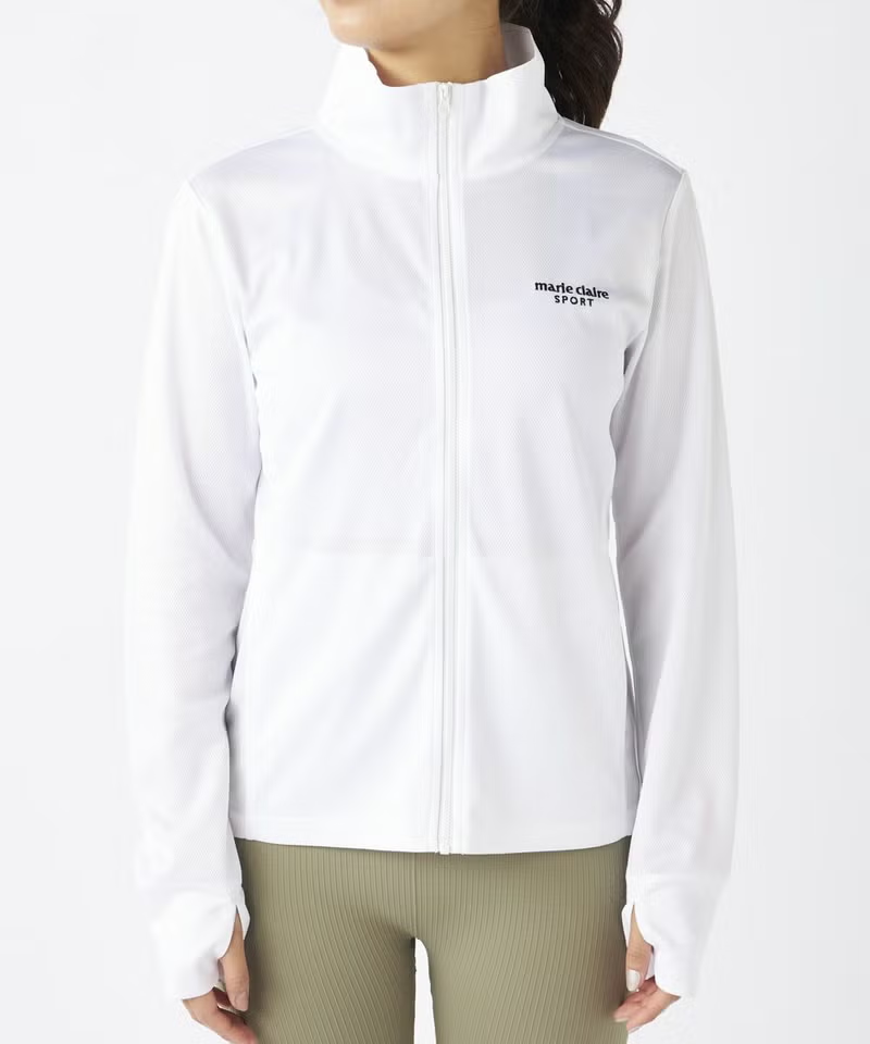 日本直送 Marie Claire Sport 防 UV網狀外套｜夏日防曬必備 