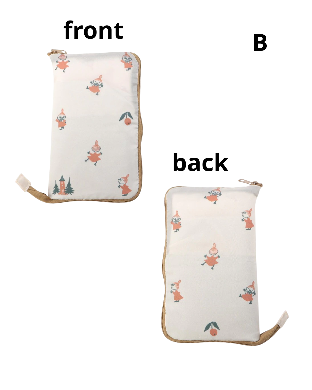 日本代購【﻿ 2026新商品 Moomin 姆明 保冷＋常溫二合一  W空間 環保袋・可摺・拉鍊保冷 | 2‑in‑1 Eco Tote with Insulated + Room‑Temp Compartments  】