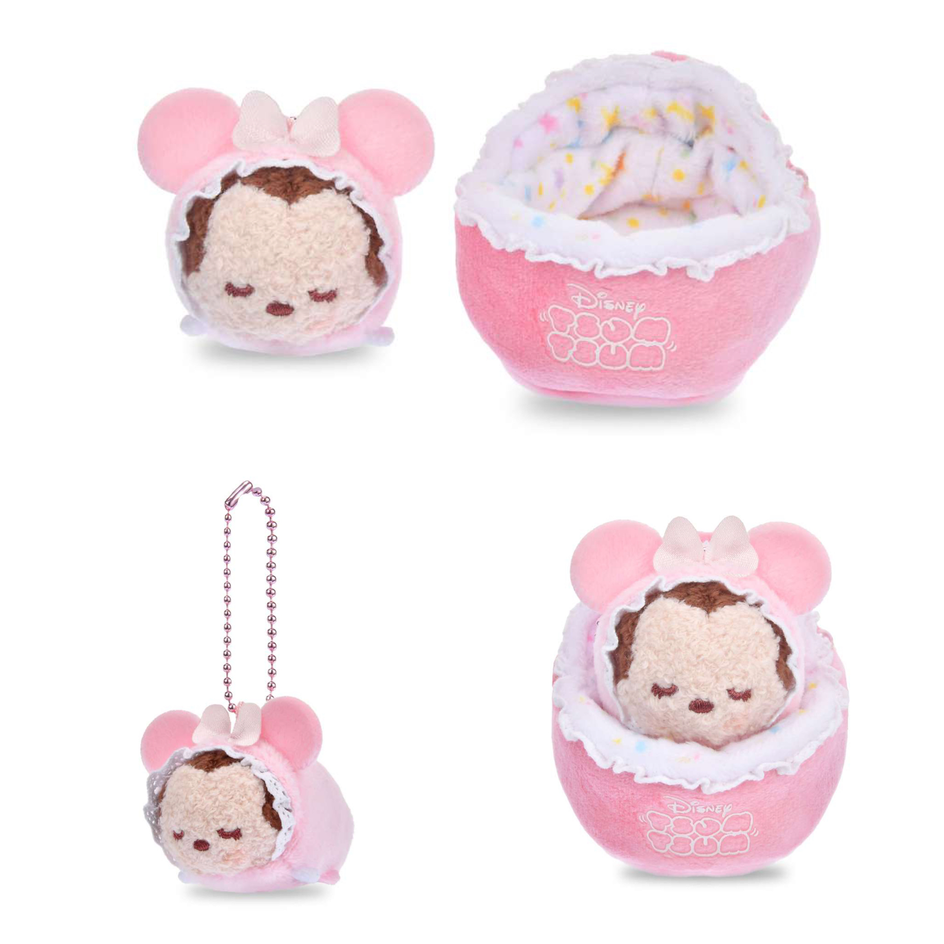 日本預訂📍日本迪士尼Sleep Tsum Tsum公仔吊飾 5/5日本開售
